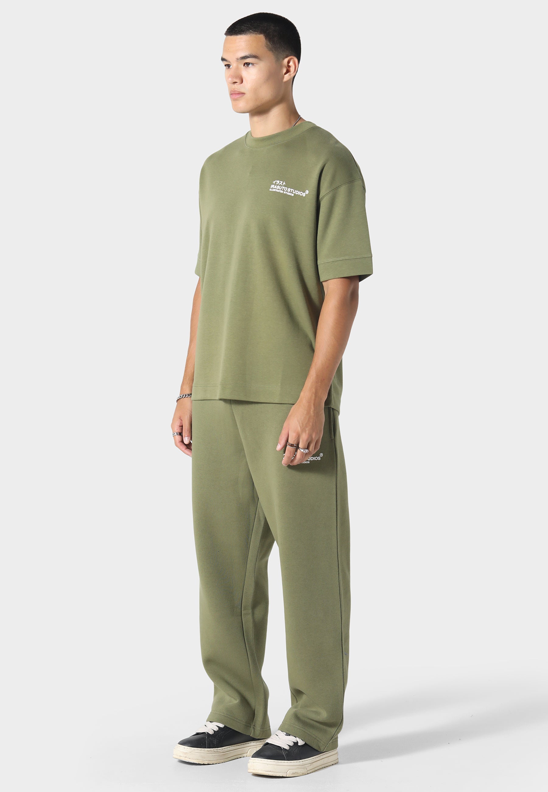 Irasuto Studios Koi Khaki T-Shirt